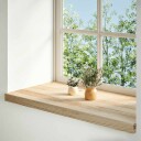  2 Stk Ubehandlet 90x40x2cm Heltre Eik
