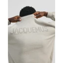 Jacquemus, Herre, Strikkevarer, Beige, M,