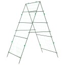  Hageespalier for klatreplanter A-ramme 99x90x175,5 cm stål