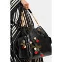 Tory Burch Dame Vesker Grønn ONE SIZE,