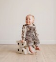 MODU Sand Grey / Honey Yellow Børneskammel