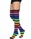 Svarte Rainbow Knesokker