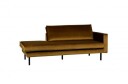 BePureHome Rodeo Daybed venstrevendt i velur - Honning gul