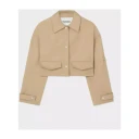 Nanushka Dame Jakker Beige S,