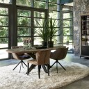 Riviera Maison Falcon Crest Elliptic Spisebord 230x105 cm