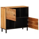 vidaXL Sideskap 80x33x75 cm heltre akasie
