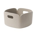 Muuto Restore Basket oppbevaringsboks 28 x 28 cm   Sand