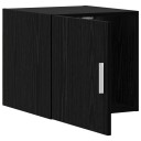 vidaXL Veggskap Svart eik 40 x 42,5 x 40 cm Konstruert tre