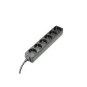 Adam Hall Accessories 8747 X 6 M 3 6 Outlet Power Strip 3m Cable Length