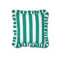 Ruffle Stripes putetrekk grønn