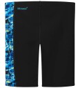 Speedo Badebukser   Trykk Paneljammer   Anthracite/Hyper Teal   Speedo   7 8 år (122 128)   Badetøy Blå Svart Turkis