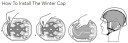 KASK Hjelmhette UPA00001 Til Kask Hjelm