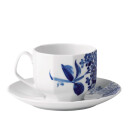 Royal Copenhagen Blomst kopp med skål 22 cl syrin
