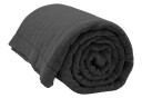 byNORD Magnhild polstret sengeteppe 280x280 cm Coal