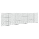 vidaXL Gabion med 3,5 mm wire og 5x2,5 cm nett 600x10x150 cm