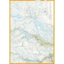 Calazo förlag Turkart Finse, Hallingskarvet & Aurlandsdalen 1:50 000 OneSize, NoColour