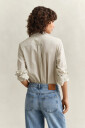 Regular fit poplinskjorte med striper COUNTRY BEIGE 34