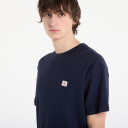 T skjorte Calvin Klein Jeans Ss Waffle Badge Crew Tee Blue M