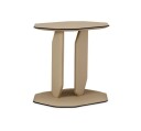Maurizio sidebord lysebrun