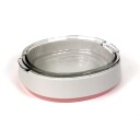 Mat Og Drikkeskål Med Plastramme Hund Og Katt 200Ml
