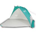 Strandtelt havgrønn 268x223x125 cm 185T polyester