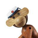 Studentlue til ape medium blå