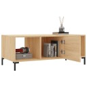  Salongbord sonoma eik 102x50x40 cm konstruert tre 8720845427641