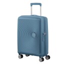 American Tourister Soundbox ekspanderende kabinkoffert 55 cm Stone Blue