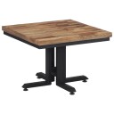  Barbord rundt 55x55x40 cm gjenvunnet heltre teak 8721012117334