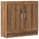 Bokhylle artisan eik 82,5x30,5x80 cm konstruert tre