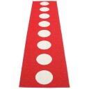 Pappelina Vera matte 70x300 cm red / vanilla