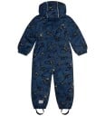 Minymo Vinterdress   Dark Denim m. Dinosaurer   Minymo   10 år (140)   Vinterdress Blå Marineblå