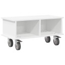  TV benk Hvit 68,5 x 35 x 35 cm Konstruert tre