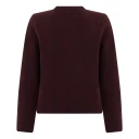 Maison Kitsuné Dame Strikkevarer Rød M,