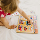 Melissa & Doug Puslespill med lyd trafikk