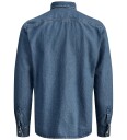 Jack & Jones Jjestanley Jjshirt At 021 Noos Jnr   Blue   164