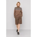 Kocca Dame Strikkevarer Brun XL,