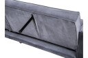 Visnes Sovesofa 218 cm   Grå