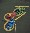 LEGO® Ninjago T skjorte   LWTaj 603   Grønn   LEGO® Wear   9 år (134)   T skjorte Armygrønn