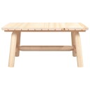 vidaXL Salongbord 90x50x41 cm heltre furu