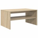  Kaffebord Sonoma eik 80 x 50 x 40 cm Konstruert tre