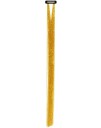 3 stk Tinsel Hair Extensions 50 cm - Gull