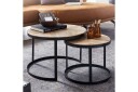 Willowdale Settbord 60 cm Rundt   Natur/Svart