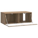  Vegghengt TV skap 59,5 x 41 x 30 cm Artisan eik Konstruert tre