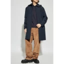 Moncler Herre Frakker Blå 2XL,