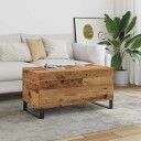  Salongbord gammelt tre 90x44,5x45 cm konstruert tre 8721158445858
