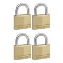 HENGELÅS 150EURD MESSING 50mm 6 5 PINS MASTERLOCK SV PN B