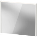 Duravit D Code speil med lys øverst 800 x 700 mm hvit matt
