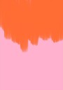 Orange Over Poster Plakat / 100x150cm