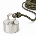 Fiskemagnet med løfteøye 80 mm – 250 kg trekkraft